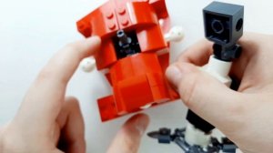 LEGO ROBOT FROM CRAZY FROG home-made build РОБОТ из клипов про КРЕЙЗИ ФРОГА самодельная сборка