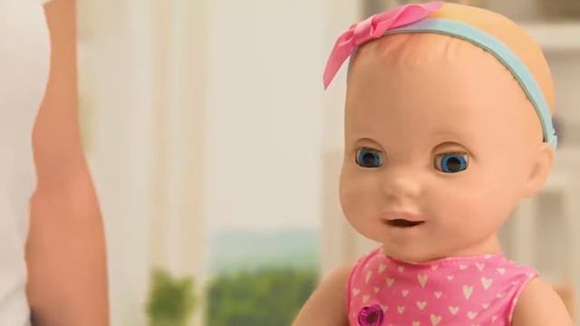 Luvabella Mealtime Magic Mia Interactive Baby Doll