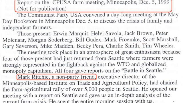 Mark Ritchie is a Liar and a Communist Party Friend смотреть онлайн