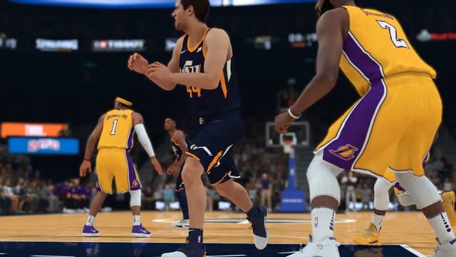 UTAH JAZZ at LAKERS NBA ROSTER 2020-2021 IN NBA 2K18 #000008 смотреть онлайн