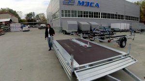 Обзор прицепа для коммерческих перевозок МЗСА 817738 исп. 001
