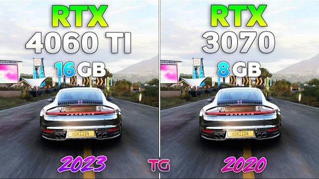RTX 3070 8GB Vs RTX 4060 Ti 16GB - Test In 8 Games | DLSS3