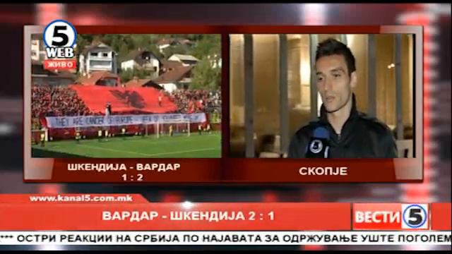 2-1 за Вардар на дербито со Шкеднија во Тетово, дуелот мина во пријателска атмосфера. смотреть онлайн