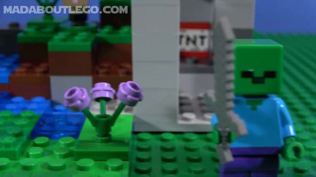 LEGO Minecraft The Rabbit Ranch 21181. смотреть онлайн