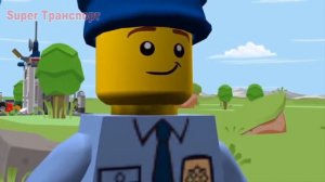 Lego Police  Police Car -Лего Полиция Мультик про Лего Полицейская Машина Super Транспорт