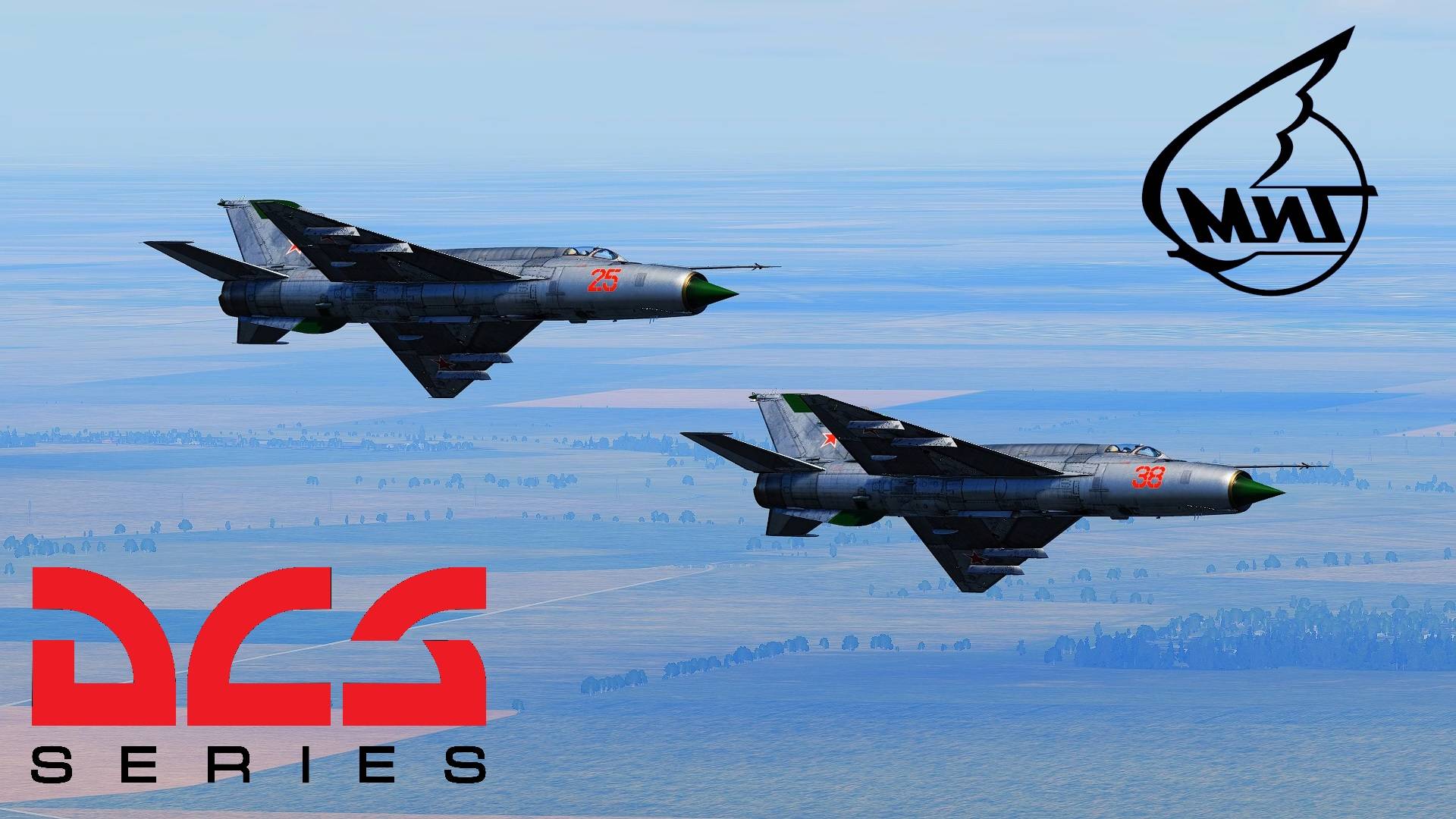 DCSWorld. Покрутились на МиГах. We Had A Spin Around In The MiGs.