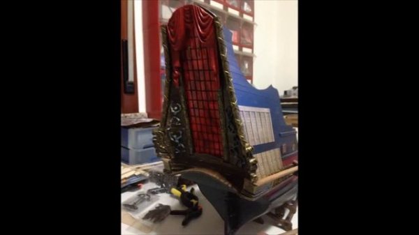 building model ship queen anne's revenge PART 1