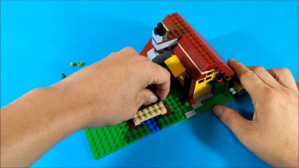 LEGO Creator 5766 Log Cabin Speed Build 레고 5766 크리에이터 통나무집 조립영상