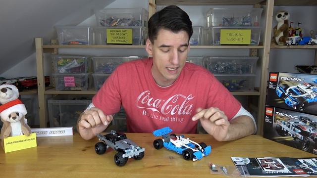 LEGO® Technic 42090 Fluchtfahrzeug & 42091 Polizei-Verfolgungsjagd смотреть онлайн