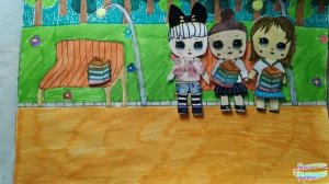 Алиса забыла...Готовимся к школе. Бумажный мир Малинки Пружинки