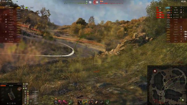 AMX 30 B Mastery: Soloing 5 Foes on Empire's Border! | World of Tanks Gameplay смотреть онлайн