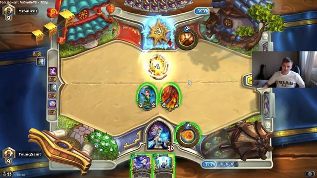 HearthStone Tempo Mage In Nutshell / Сила Темпо Мага. ITS OVER 9000! смотреть онлайн