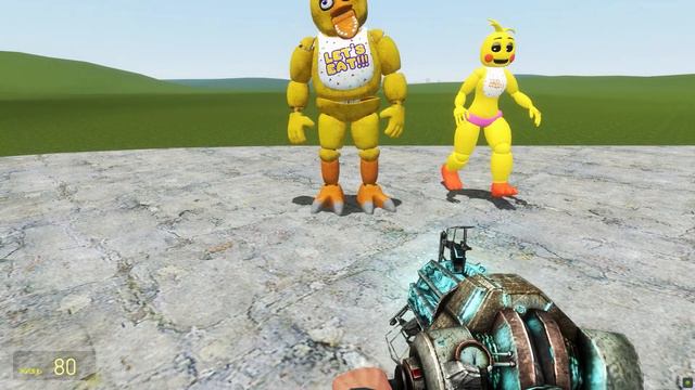 NEW SHATTERED CHICA 1-9 VS ALL FNAF ANIMATRONICS SECURITY BREACH In Garry's Mod! смотреть онлайн