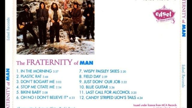 Fraternity of Man - Last Call for Alcohol (1968) смотреть онлайн