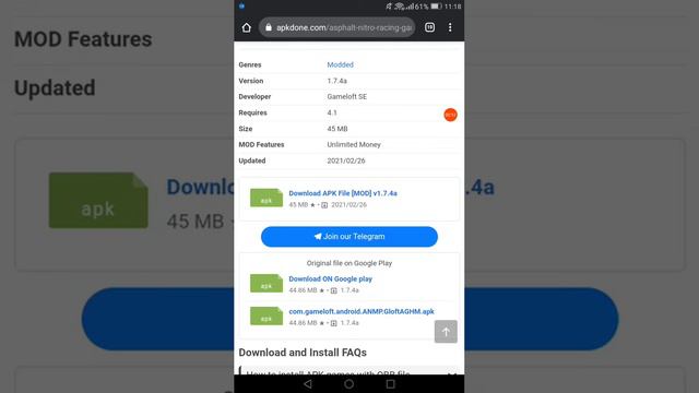 download asphalt nitro mod apk смотреть онлайн