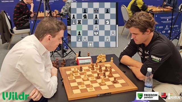 Magnus Carlsen's biggest rival | Duda vs Carlsen | World Blitz 2023 смотреть онлайн