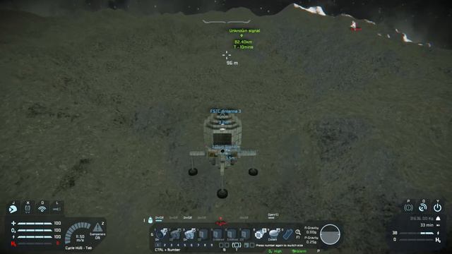 Space Engineers Lunar Module Land And Return смотреть онлайн