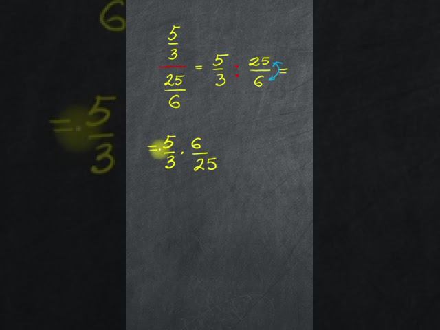 Как быстро считать многоэтажные дроби? Ответ пишите в комментариях смотреть онлайн