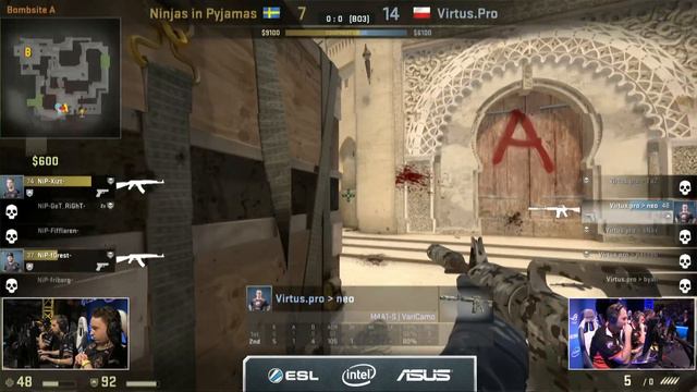 Virtus.pro Vs. NiP Gaming - Grand Final - EMS One Katowice 2014 - CS:GO