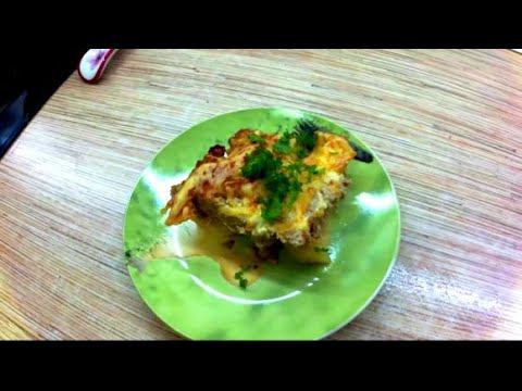 КАРТОФЕЛЬНАЯ ЗАПЕКАНКА с МЯСНЫМ ФАРШЕМ в ДУХОВКЕ. Очень ВКУСНЫЙ рецепт! смотреть онлайн