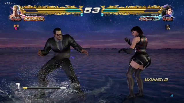 Tekken 7 - 144 FPS mod showcase - Online Ranked Match (PC) смотреть онлайн