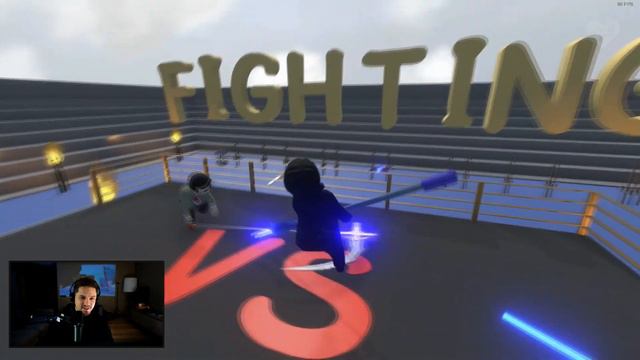 Вика Картер играет в Human: Fall Flat [w/ Welovegames, Dinablin, Juice]