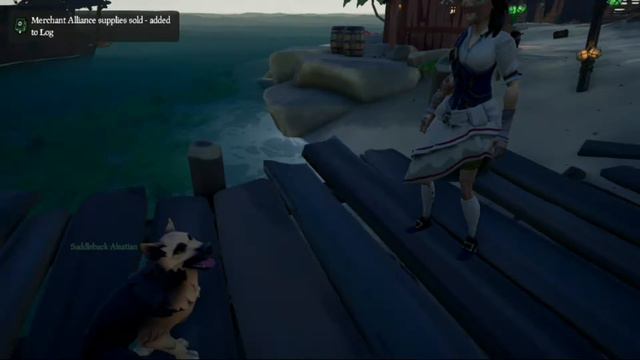 Sea of Thieves ไทย เจอ2คู่รักคนกำลังขายของ จะเกิดอะไรขึ้นถ้าผู้หญิงเจอหมา смотреть онлайн