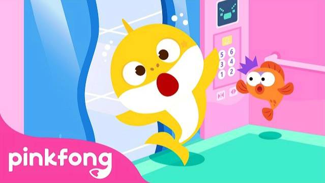 Go Up and Down on the Elevator | Learn Safety Rules with Baby Shark | Pinkfong Official смотреть онлайн