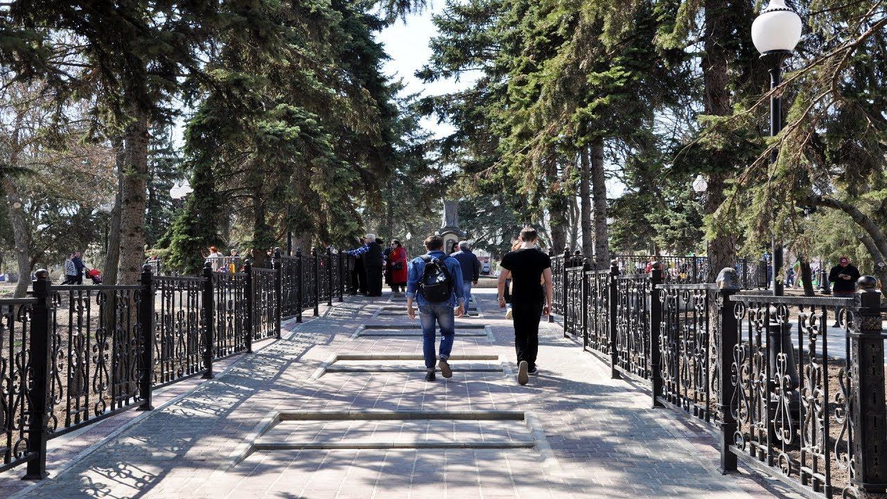 Ейск: открытие парка Никольского смотреть онлайн