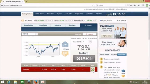 Бинарные опционы. Как мой ученик заработал 3042 доллара за 2 недели??? смотреть онлайн