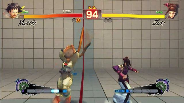 Super Street Fighter 4 | Makoto vs Juri | PC Gameplay #sf4 смотреть онлайн