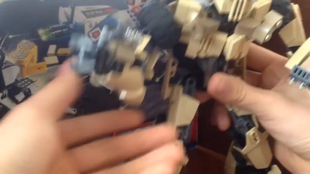 Lego Transformers Custom Bonecrusher + Story (Review) | Лего Боункрашер (обзор) Самоделка