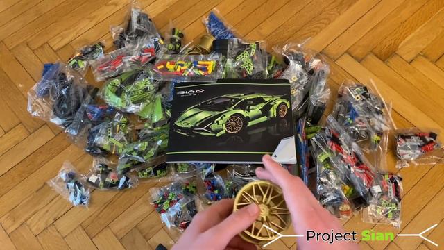 FAKE Lego Technic Sian FKP 37 Unboxing King 81996 | Project Sian #1 смотреть онлайн