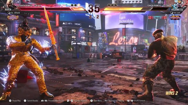 Tekken 8 🔥 Go Attack (RAVEN) Vs Eyemusician (YOSHIMITSU) 🔥 High Level Gameplay