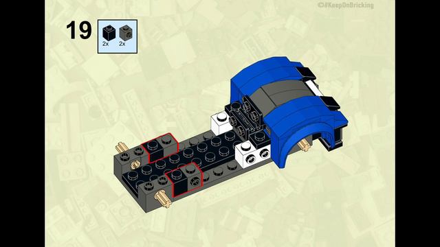 LEGO City 60383 Electric Car Rival Blue Conceptcar Building Instructions Tutorial #LEGOCity #LEGO
