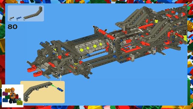 LEGO instructions - Technic - 8070 - Super Car (Book 2) смотреть онлайн