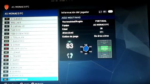 PES 2017 - AS MONACO FACES смотреть онлайн