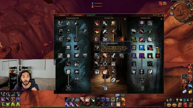 TBC Rogue PVP Specs / Talents! смотреть онлайн