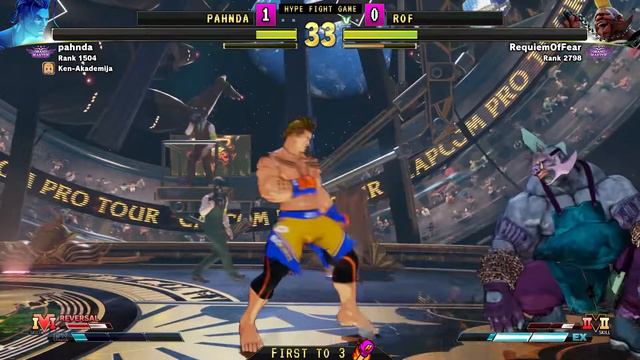 SFV 🥊 Pahnda (LUKE) VS Rof (BIRDIE) 🥊 スト5 🥊 SF5 🥊 Street Fighter 5 смотреть онлайн