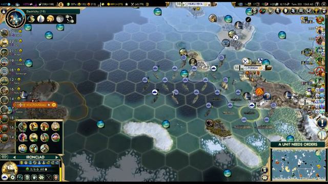 Let's Play Civilization 5 Vox Populi - Portugal p.18 (deity, epic) смотреть онлайн