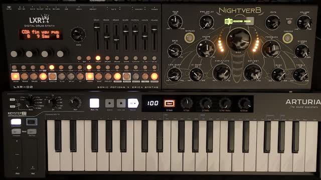 Erica Synths Nightverb: Turning Drum Machine Into Polysynth