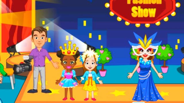 ИГРАЕМ В MY TOWN FASHION SHOW #10 Приключение про ЛЮБОВЬ КУКОЛ Мультик игра для детей СМЕШНОЕ ВИДЕО смотреть онлайн