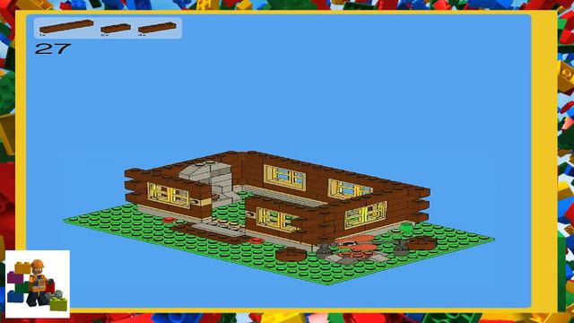LEGO instructions - Creator - 5766 - Log Cabin (Book 1) смотреть онлайн