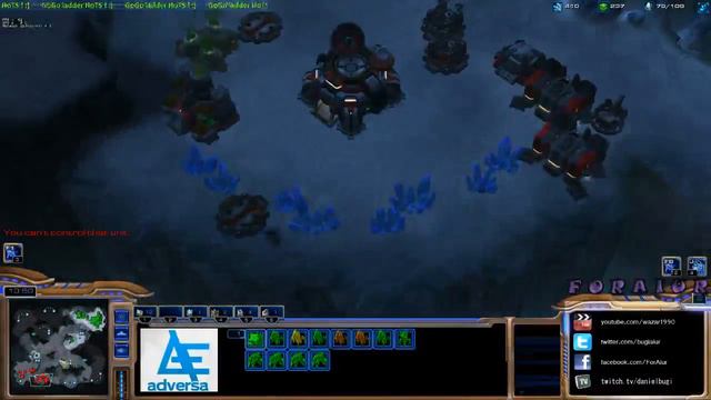 $22(Beta HoTS) PvT very good micro/macro game + comment смотреть онлайн