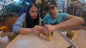 МУКБАНГ ХИНКАЛИ ЖАРЕНЫЕ И С СЫРОМ/ ХАЧАПУРИ / ОБЖОР/ EATING MUKBANG ASMR АСМР / ЛАЗАРЕВСКОЕ. СОЧИ