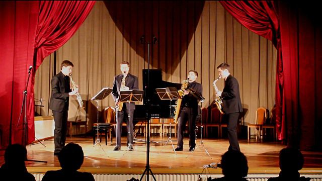 Cherry Saxophone Quartet - Tango Virtuoso By Thierry Escaich