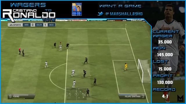 FIFA 13 UT - Wagers to TOTS Ronaldo - #6 смотреть онлайн