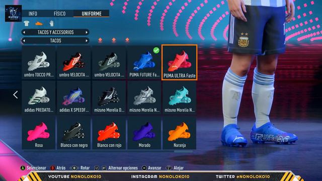 KUCKU Gaming | Botines - New Boots - New Cleats - Next Gen Details PS5 [4K] #fifa23 смотреть онлайн