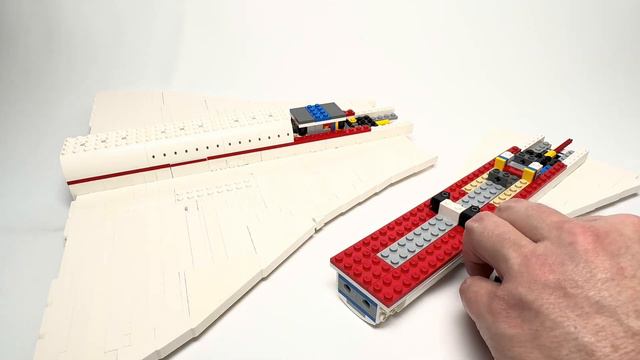 Lego Concorde 4K