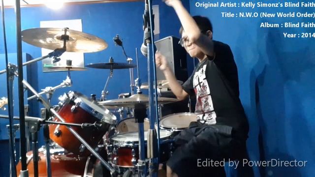 Kelly Simonz's Blind Faith「N.W.O」Drumcam (Drumcam by Hendri Wijaya) смотреть онлайн
